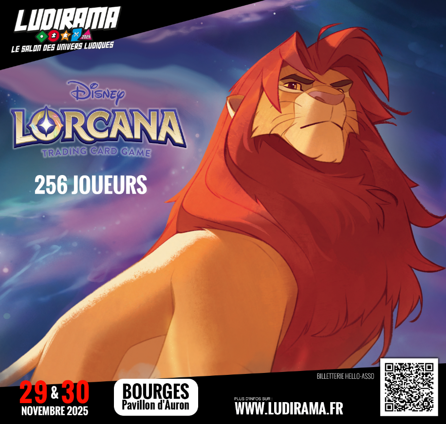 Affiche tournoi Lorcana