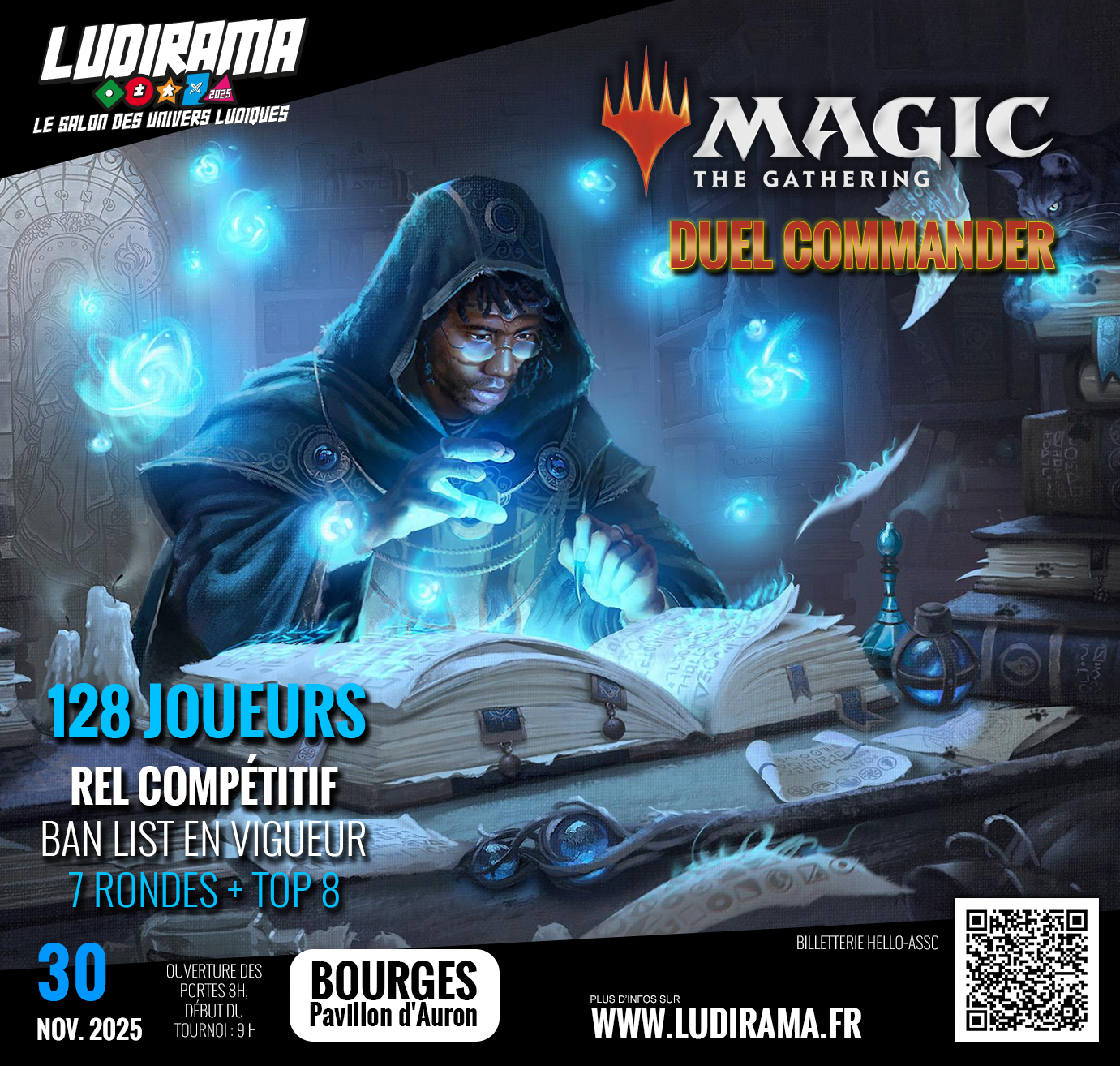 Magic Duel Commander - 128 joueurs - Ludirama 2025